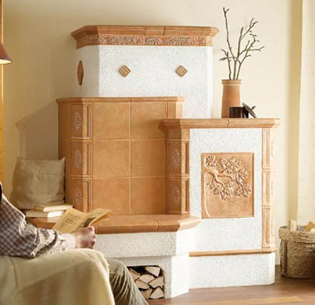 SOMMERHUBER- зидани кахлени печки, керамични радиатори, SPA керамика